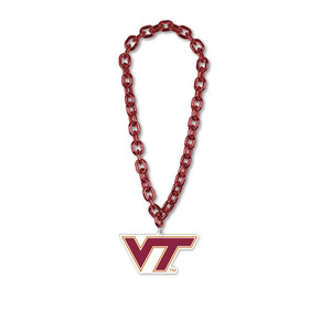 Virginia Tech Hokies Necklace Big Fan Chain Z157-9416605600
