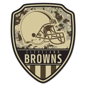 Cleveland Browns Sign Wood 11x14 Shield Shape Z157-9416662369