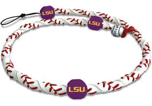 LSU Tigers Necklace Frozen Rope Classic Baseball CO Z157-4421403094