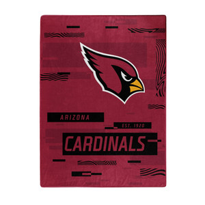 Arizona Cardinals Blanket 60x80 Raschel Digitize Design Z157-9060433356
