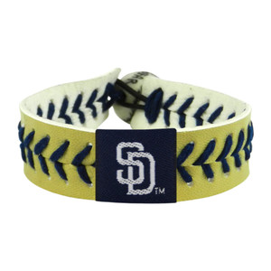 San Diego Padres Bracelet Team Color Baseball Sand CO Z157-4421400469
