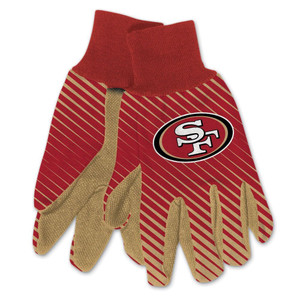 San Francisco 49ers Gloves Two Tone Style Adult Size Z157-9960690678