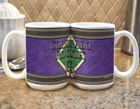 Colorado Rockies Coffee Mug - Felt Style Z157-8774668177