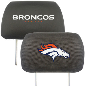 Denver Broncos Headrest Covers FanMats Z157-4298902497