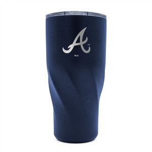 Atlanta Braves Tumbler 30oz Morgan Stainless Z157-9416649388