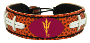 Arizona State Sun Devils Bracelet Classic Football Pitchfork Logo CO Z157-4421404757