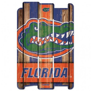 Florida Gators Sign 11x17 Wood Fence Style Z157-3208509842
