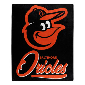 Baltimore Orioles Blanket 50x60 Raschel Signature Design Z157-9060426942