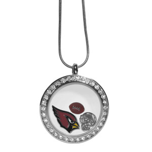 Arizona Cardinals Necklace Locket Z157-5460367415