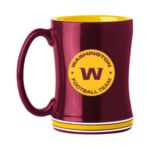 Washington Football Team Coffee Mug 14oz Sculpted Relief Z157-629373491
