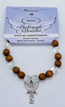 8mm Archangel Raziel Spiritual Understanding bracelet H558-JB8A023