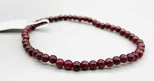4mm Garnet bracelet H558-JB4GAR