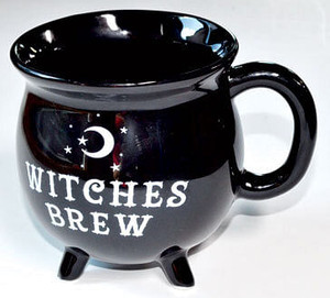 Witches Brew Cauldron mug H558-FM3051