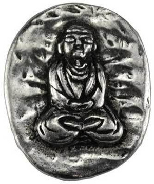 Buddha pocket stone H558-A4502B