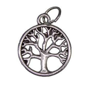 3/4" Tree of Life amulet H558-ATREL