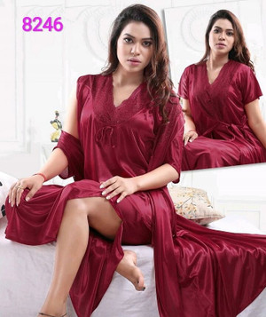 Double Piece Night Gown 8246 H848-STF8246