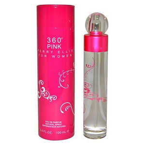 Perry Ellis 360 Pink by Perry Ellis, 3.4 oz Eau De Parfum Spray for Women R654-awp360p34s