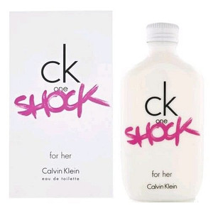 CK One Shock by Calvin Klein, 3.4 oz Eau De Toilette Spray for Women R654-awckons34s