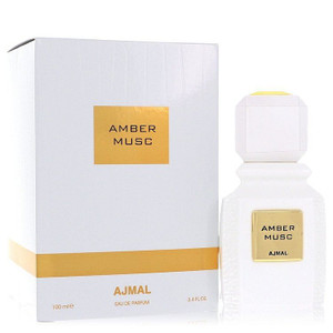 Ajmal Amber Musc by Ajmal Eau De Parfum Spray (Unisex) 3.4 oz (Women) V728-542005