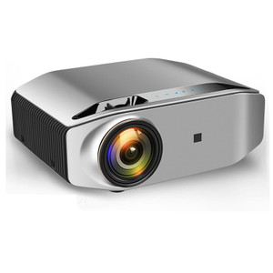 Mini Digital Projector 1080P High Definition LED Home Business Office Projector Portable Space gray K484-PEL_0EOAEBI5