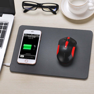 Color: GRAY - Superpower Pad 2 In 1 iPhone Wireless Charger, And Mouse Pad K290-39271461519446
