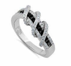 Color: BLACK,Size: 7 - Prosper Rings In Various Colors And Combinations K290-47681767866641