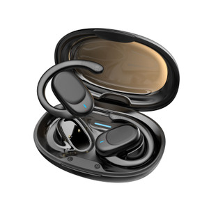 JM05 Open Ear Headphones Air Conduction Headphones Wireless Earphones with Ear Hook Charging Case E K484-PEL_0S5MYBP0