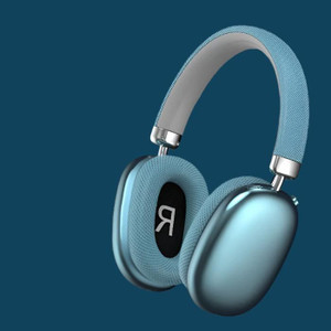 Color: BLUE - SoundXT Metallic Headphones with Advanced Noise Cancellation K290-50603219583249