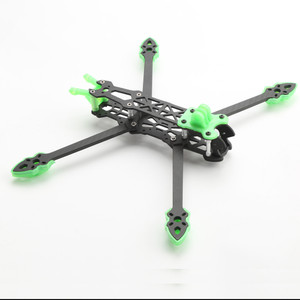 Color: Green With Prints - Mark4 5-inch 225mm Crossing Machine Rack Carbon Fiber Voyage Rack Q119-CJYD208243105EV