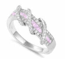 Color: LIGHT PINK,Size: 11 - Prosper Rings In Various Colors And Combinations K290-47681768947985