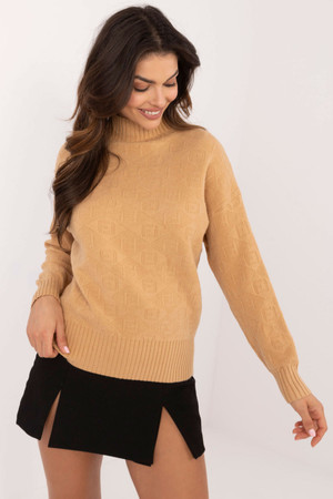 brown - Jumper model 208284 AT U704-208284
