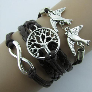 Color: Black Forest - Doves In Love Infinite Love And Peace Bracelet K290-16662089093