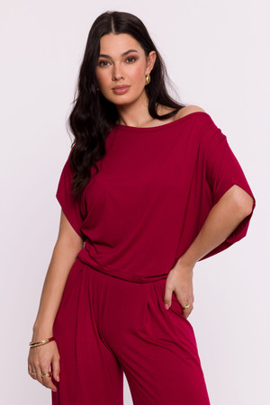 red - Blouse model 193668 BeWear U704-193668