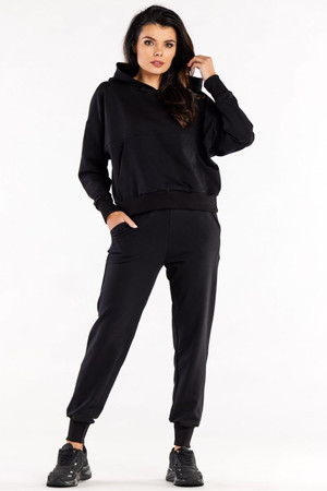 black - Tracksuit trousers model 188044 Infinite You U704-188044
