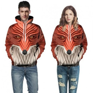 3D Fox Printing High Fashion Hoodie A392-fast0074