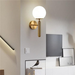 Wholesale Modern Style Glass Ball LED Wall Lamp A392-flig0020