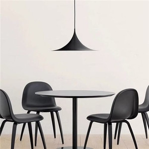 Nordic Minimalist Style Home Light Wholesale Danish Designers Black Bell-shaped Pendant Lamp A392-flig0090