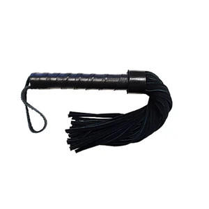 Short Suede Flogger Leather Handle BLK A451-74781