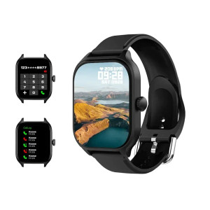 Color: black - LAXASFIT H9 Smartwatch Dial to Answer Calls Calorie Tracking Heart Rate Blood Oxygen F640-12000037991601723