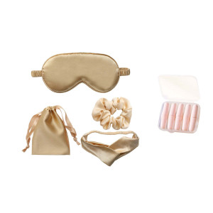 Color: GOLDEN - Beauty Siesta 4 In 1 Silky Smooth Set Ideal For Night Time Routine K290-50281284469009
