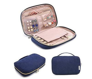 Color: COBALT BLUE - Nomad Jewelry And Accessory Pouch K290-30084452810787