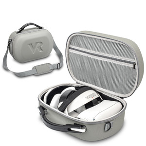 Carrying Case Large-Capacity Handbag Travel Protective Box Compatible for Oculus Quest2 Vr Glasses  K484-PEL_0O7FFL14