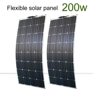 Color: Snow Camouflage, Ships From: CHINA - Top Solar panel kit and 300w 200w 100w flexible solar p F640-12000044829709988