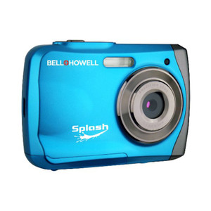 Bell+Howell Splash WP7 12 MP Waterproof Digital Camera in Blue D970-WP7-BLUE
