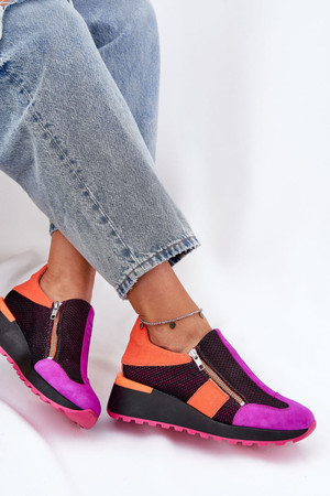 black - Sport Shoes model 212137 Step in style U704-212137