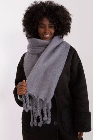 grey - Shawl model 190582 AT U704-190582