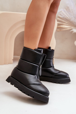 black - Snow boots model 203545 Step in style U704-203545