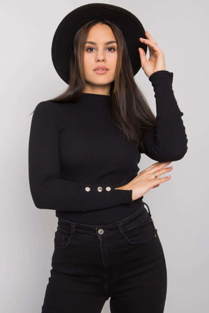 black - Blouse model 185367 Rue Paris U704-185367