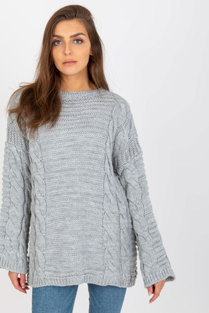 grey - Jumper model 170812 Rue Paris U704-170812