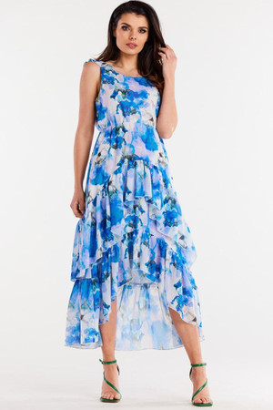 blue - Daydress model 196729 awama U704-196729